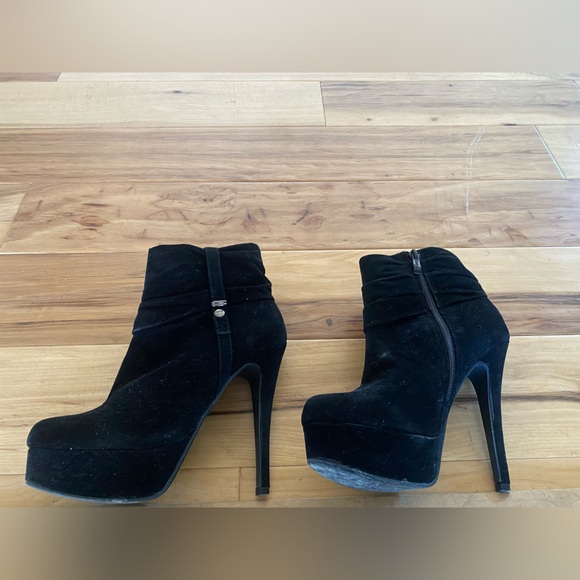 Platform high heel booties - Picture 5 of 5
